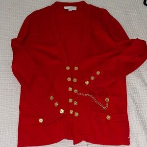 St. John Red Sweater